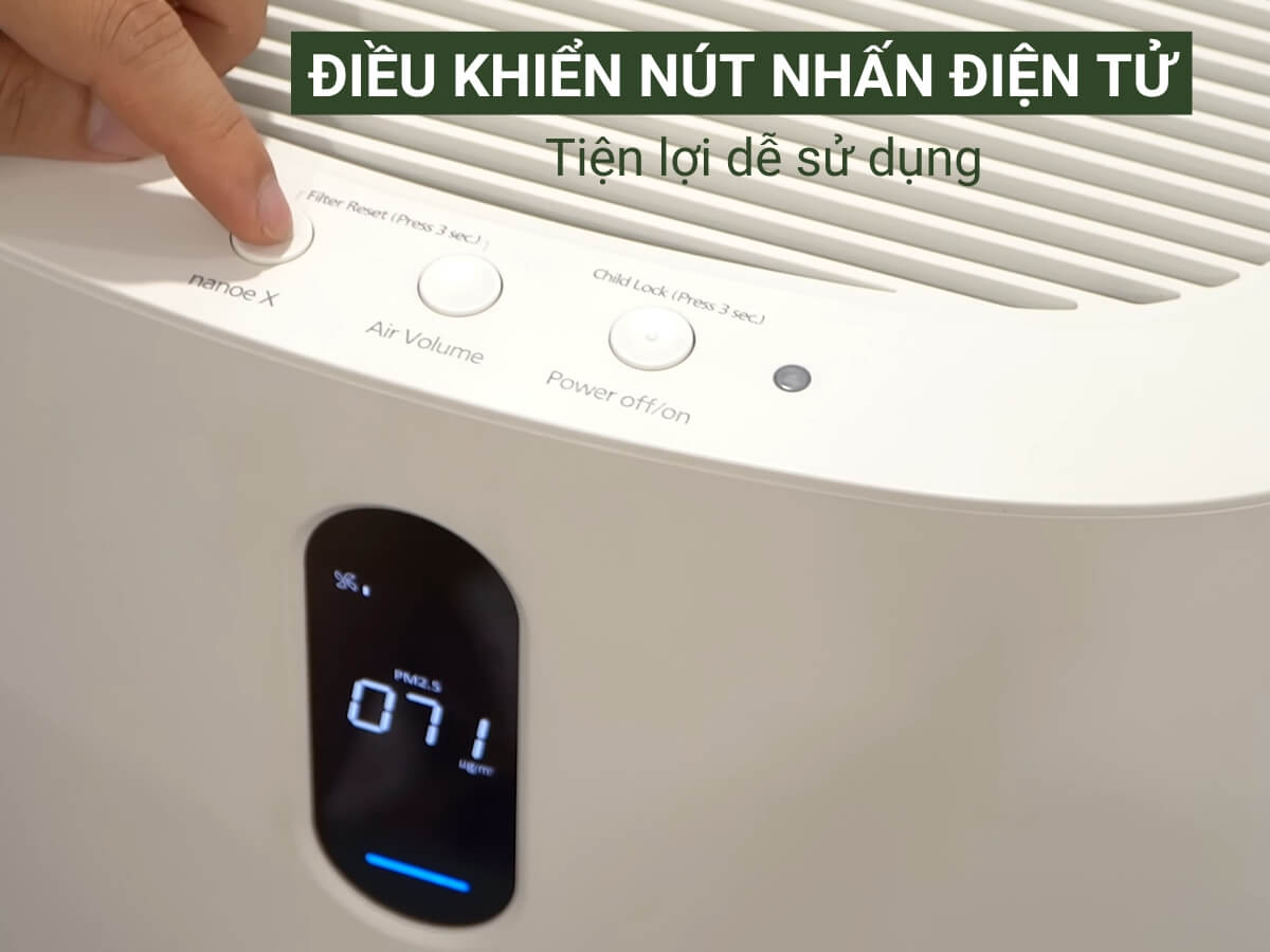 máy lọc không khí panasonic f-pxu70a