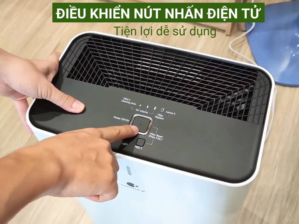 Điều khiển nút nhấn điện tử tiện lợi sử dụng