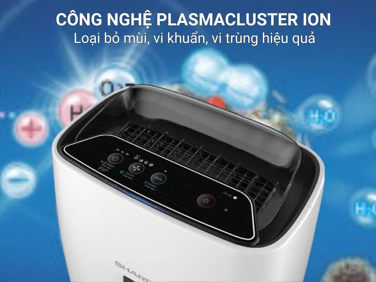 máy lọc không khí sharp fp-j40e-w