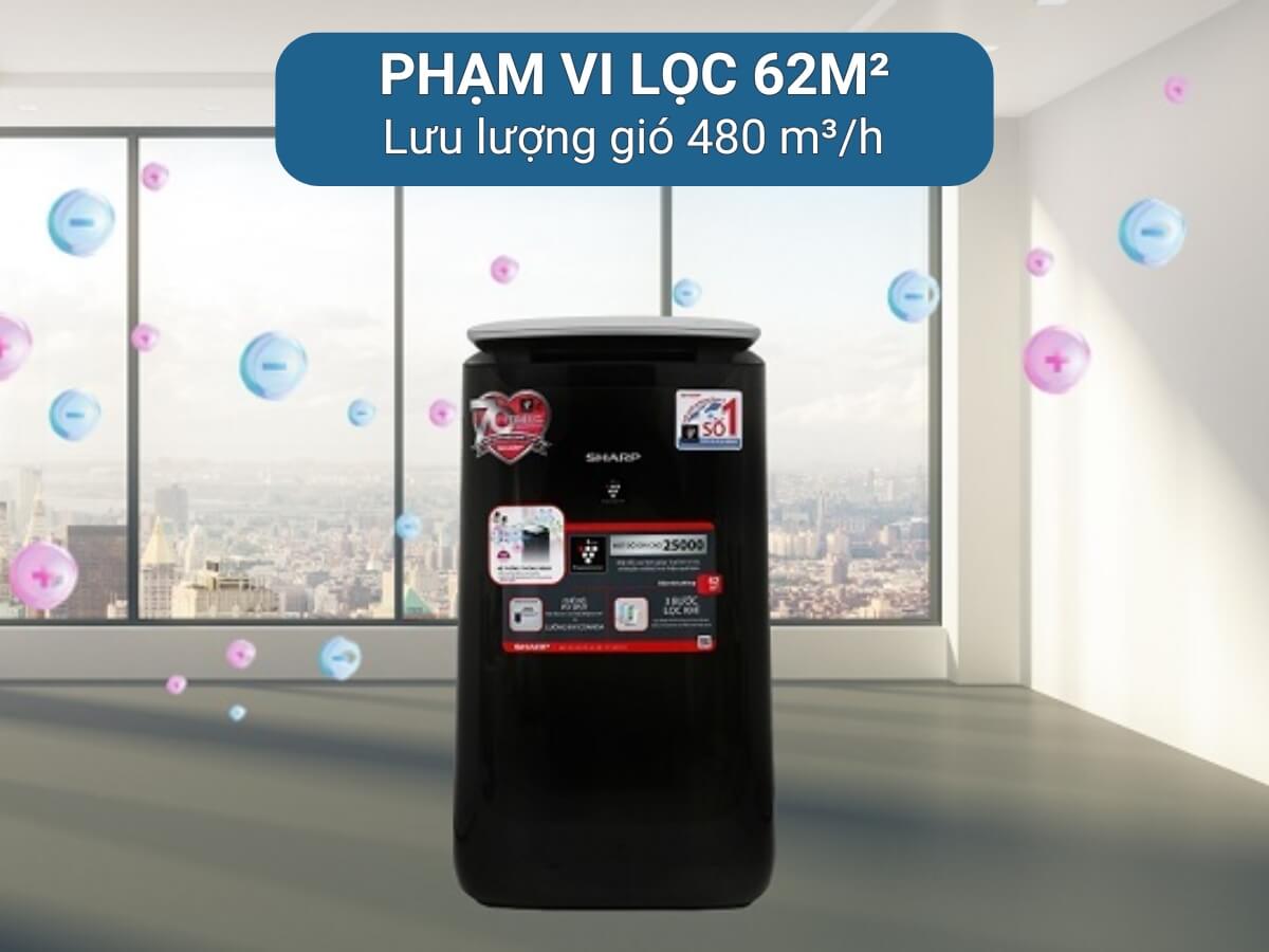 máy lọc không khí sharp fp-j80ev-h