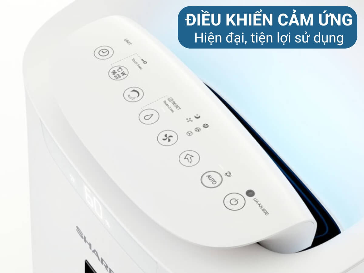 Điều khiển cảm ứng tiện lợi sử dụng
