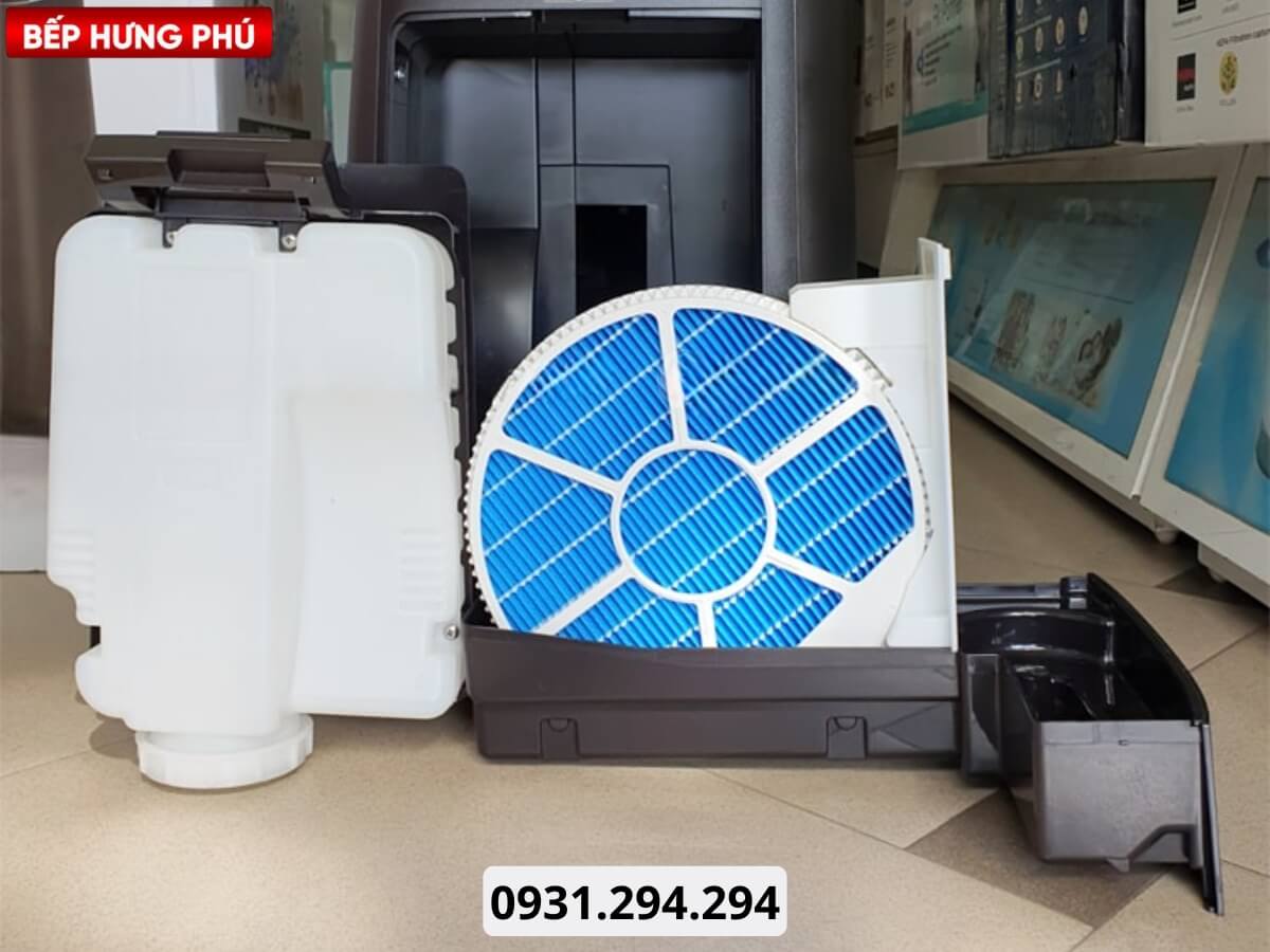 máy lọc không khí và tạo ẩm sharp ki-l80v-t