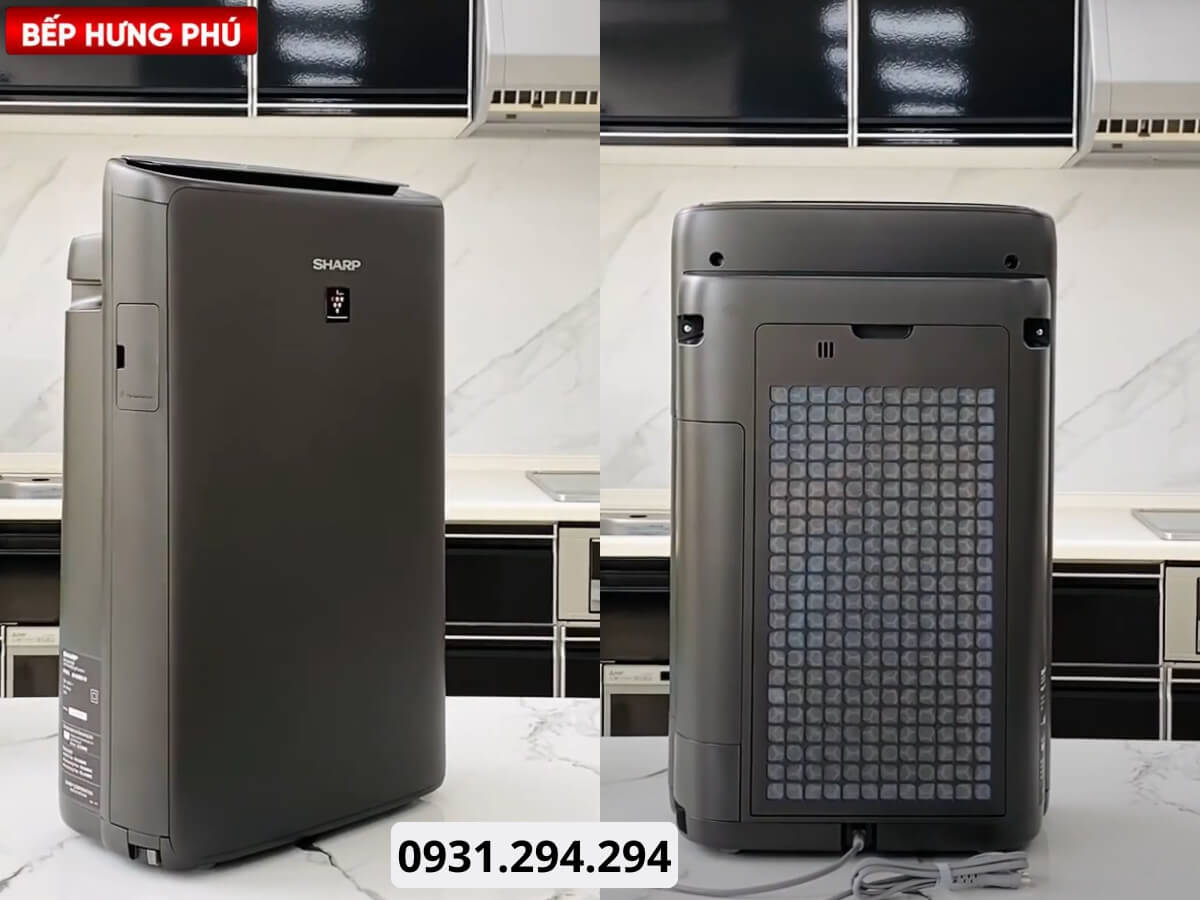máy lọc không khí và tạo ẩm sharp ki-n40v-h