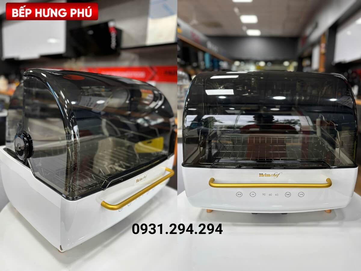 máy sấy chén bát heim chef htd-uv3000