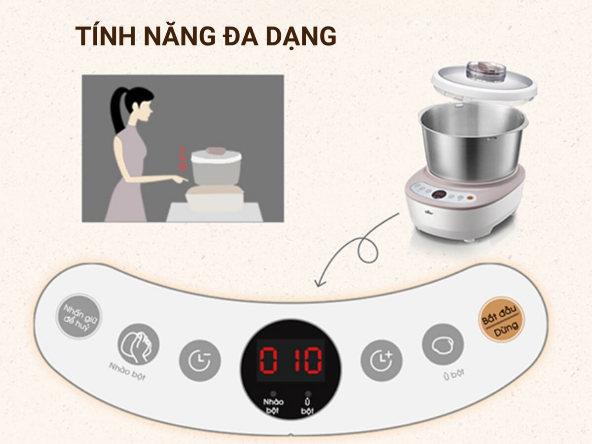 Tính năng đa dạng