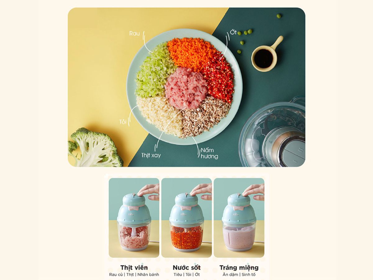 máy xay thịt bear gr-b06v1