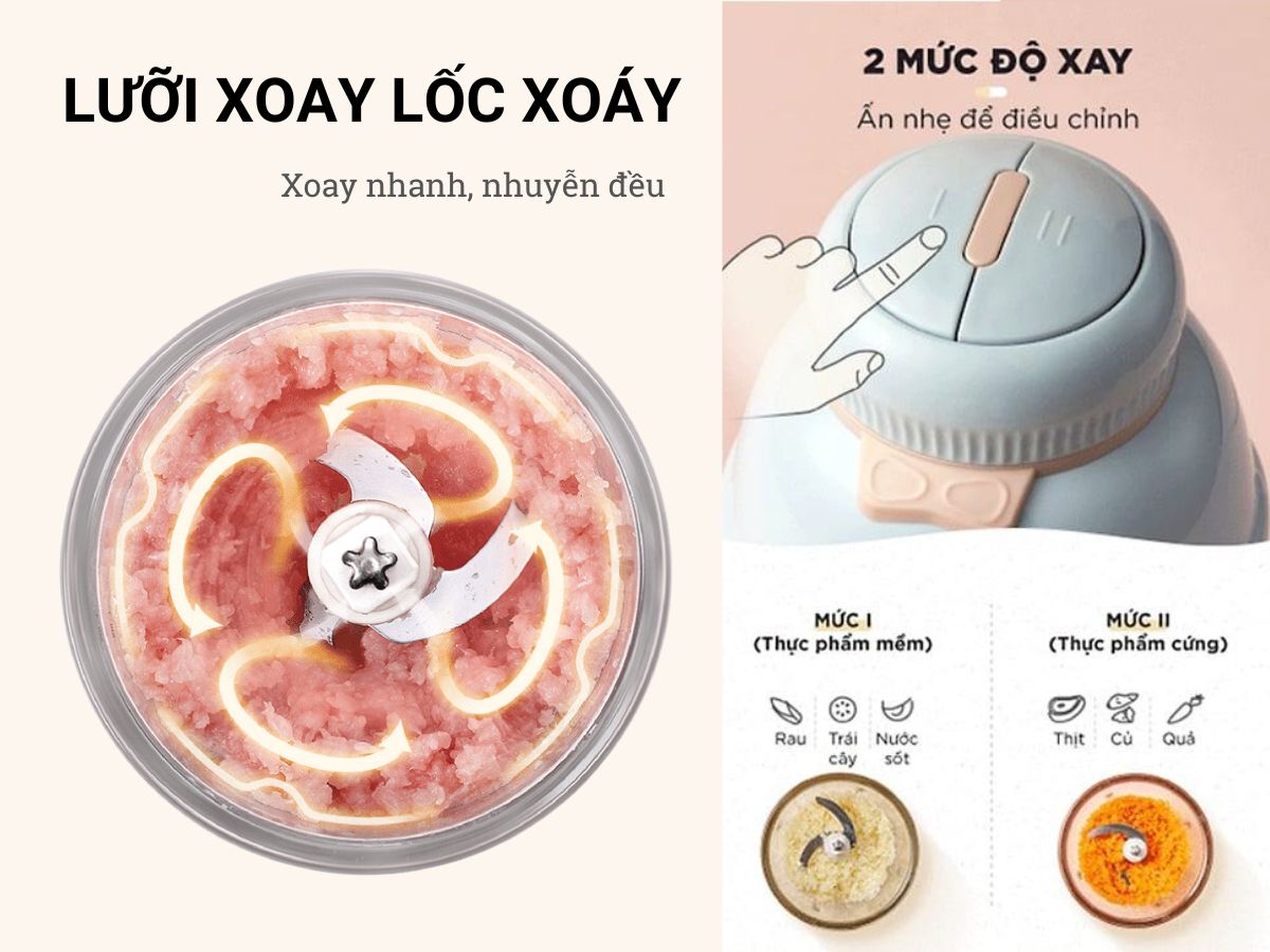 máy xay thịt bear gr-b06v1