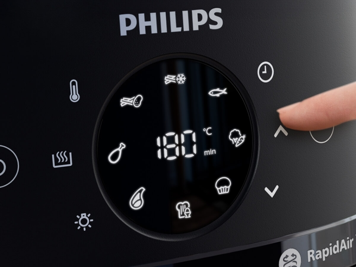 Điều khiển cảm ứng & màn hình LED dễ sử dụng