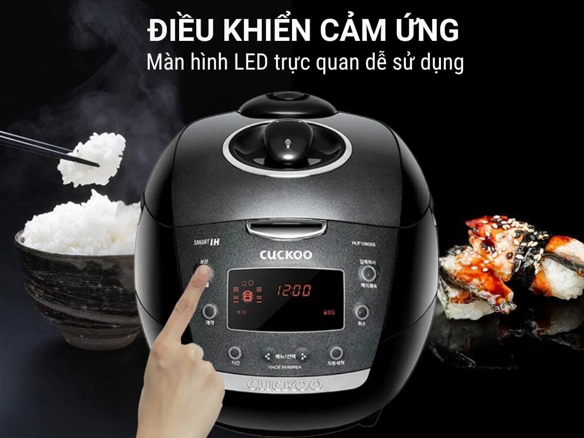 Điều khiển cảm ứng, màn hình LED