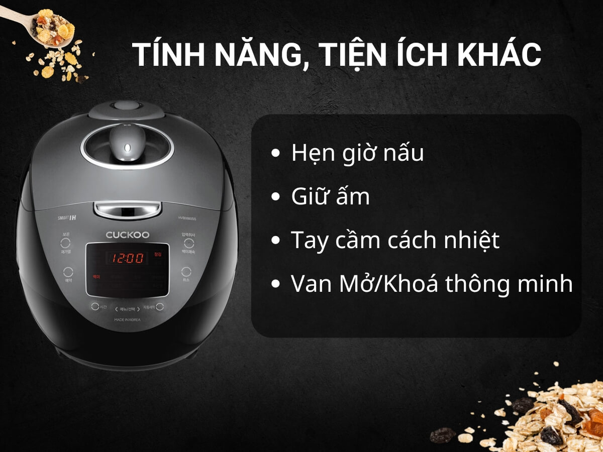 Tính năng, tiện ích khác