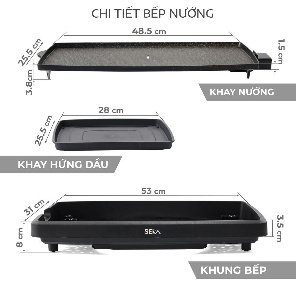Bếp nướng điện Seka SK540