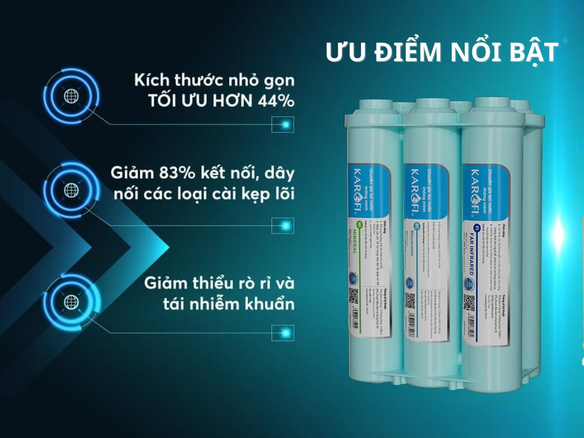 Ưu điểm của Bộ lõi Karofi Smax hiệu suất cao HP 6.0