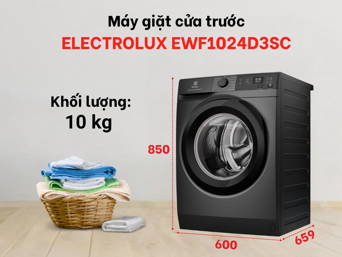 máy giặt electrolux ewf1024d3sc 10kg