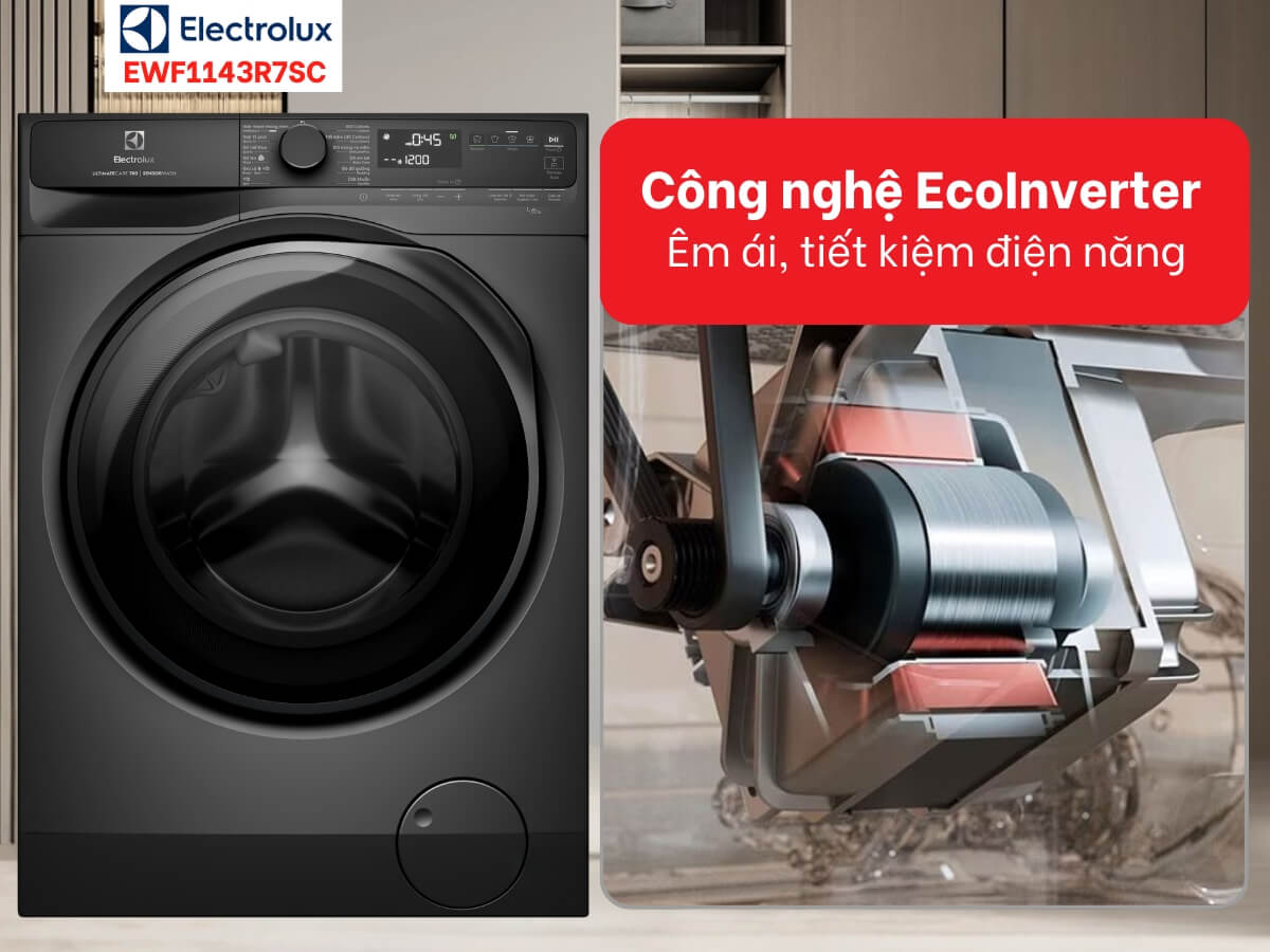 máy giặt electrolux ewf1143r7wc 11kg