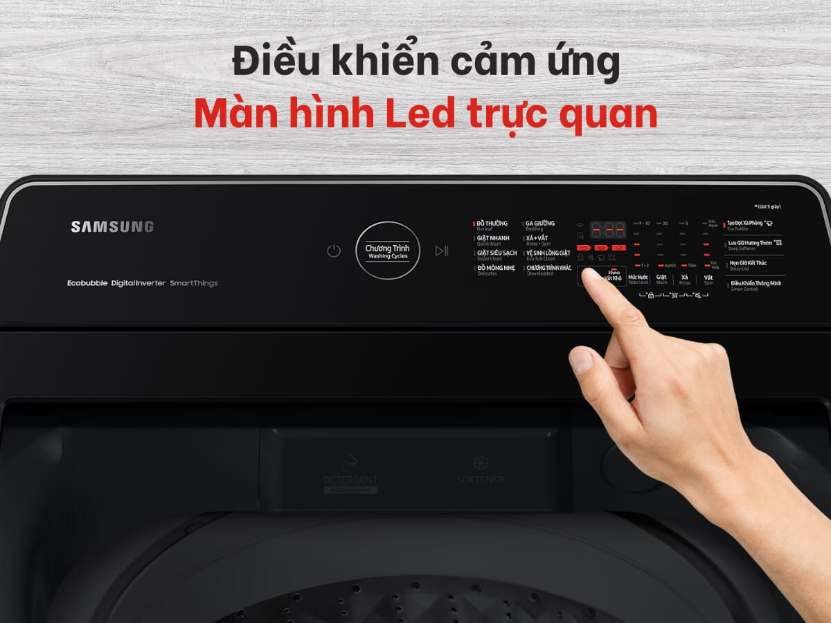 máy giặt samsung wa17cg6442bdsv 17kg