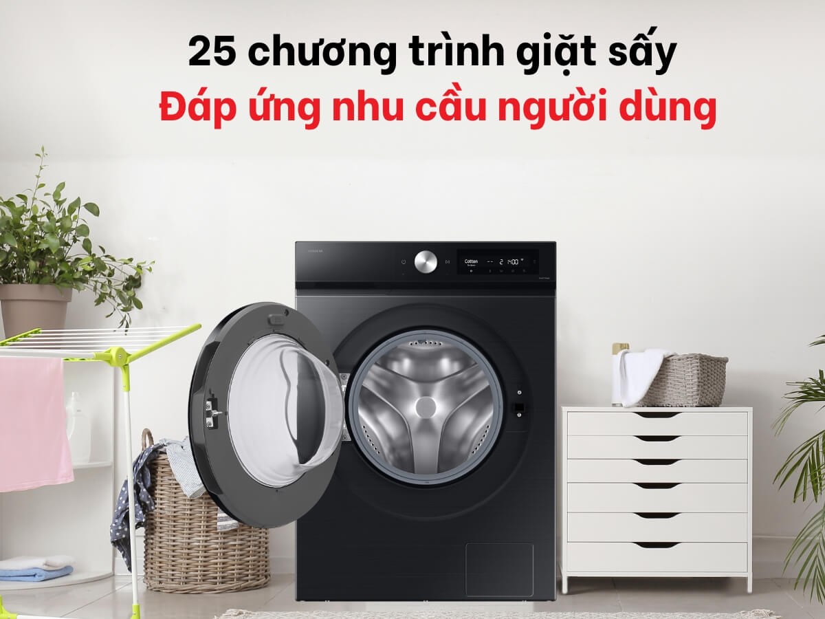 máy giặt sấy samsung wd12db7b85gbsv