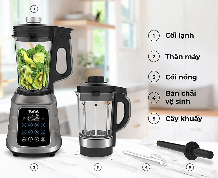 máy làm sữa hạt tefal bl985a31