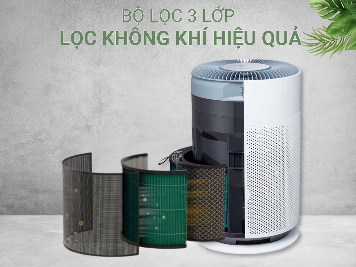 máy lọc không khí lg as60ghbg0