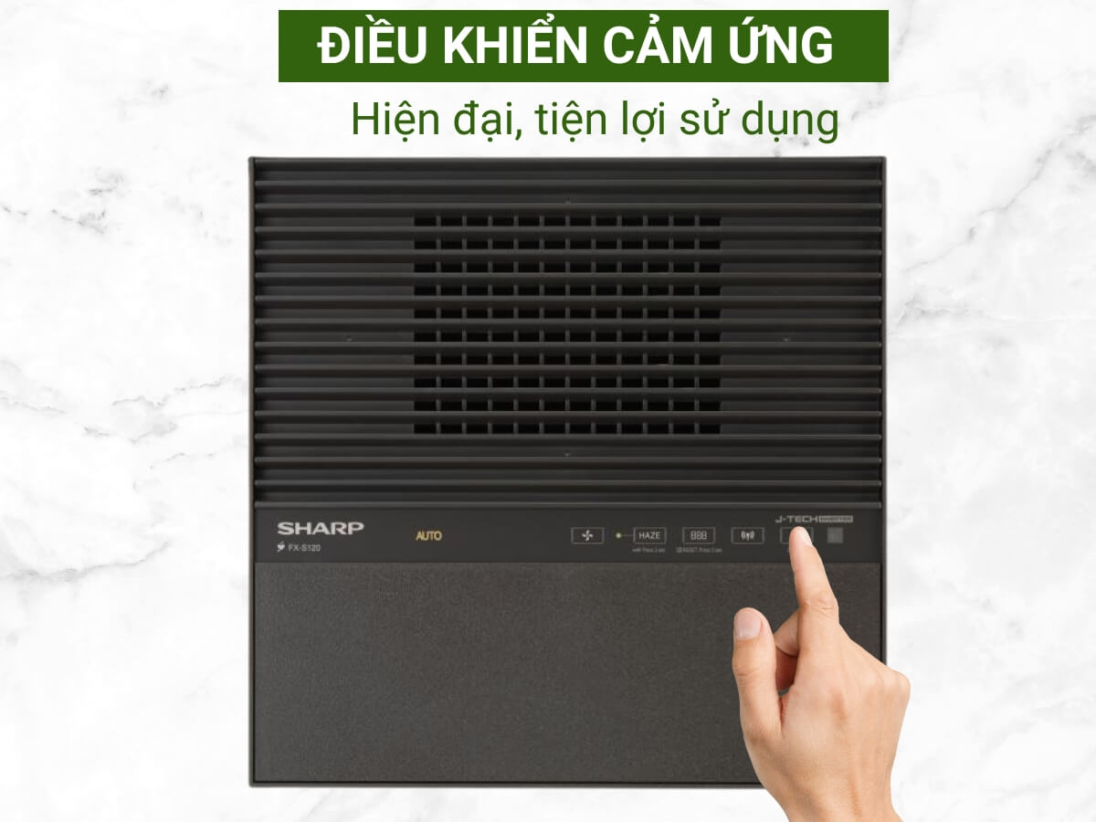 máy lọc không khí sharp fx-s120v-h