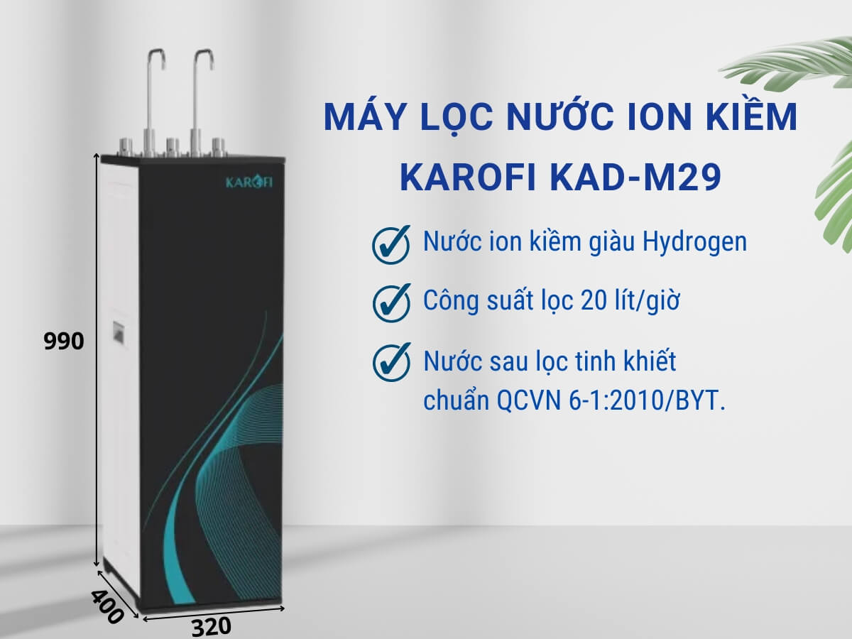 máy lọc nước karofi kad-m29
