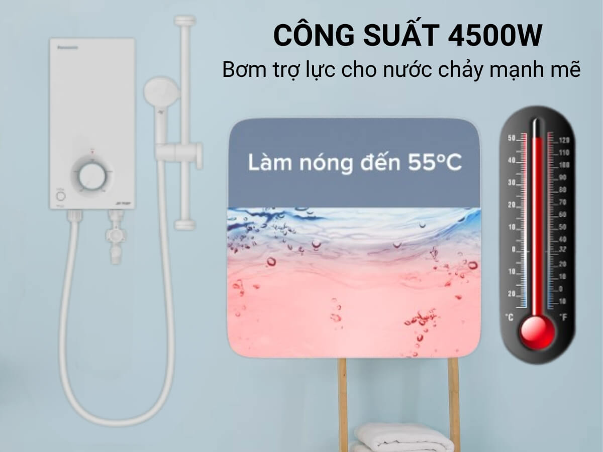 máy nước nóng panasonic dh-4vp1vw