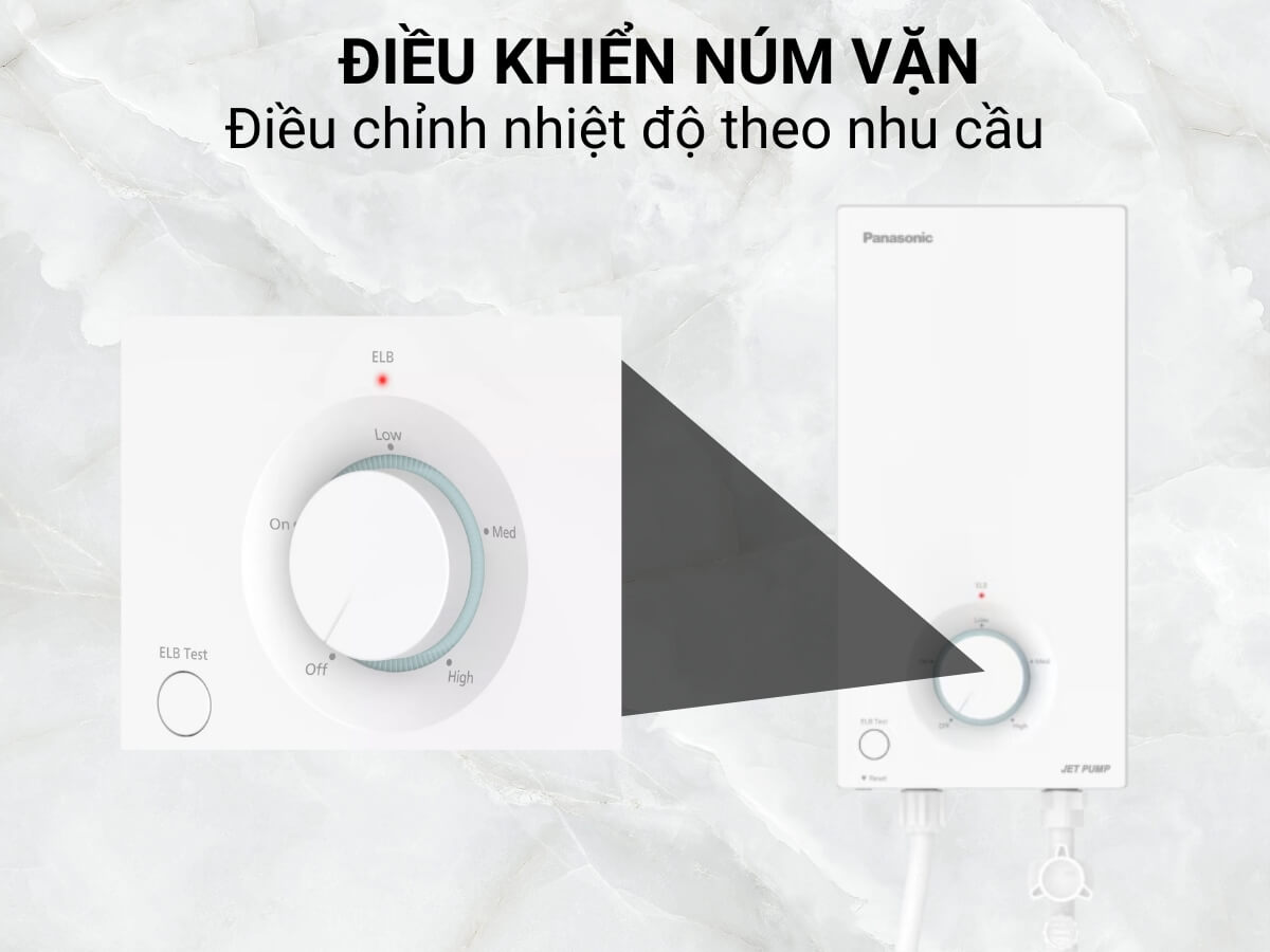 máy nước nóng panasonic dh-4vp1vw
