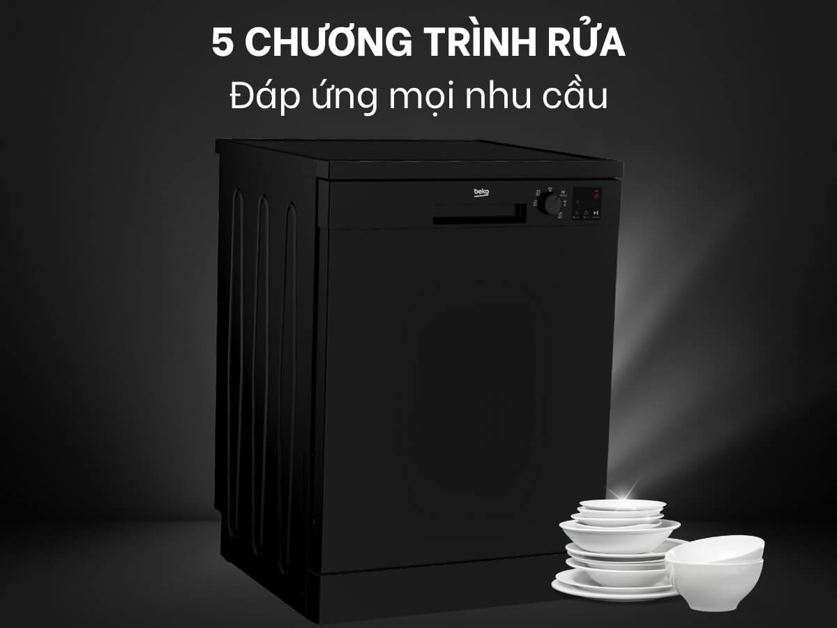 máy rửa chén beko dvn05321b 