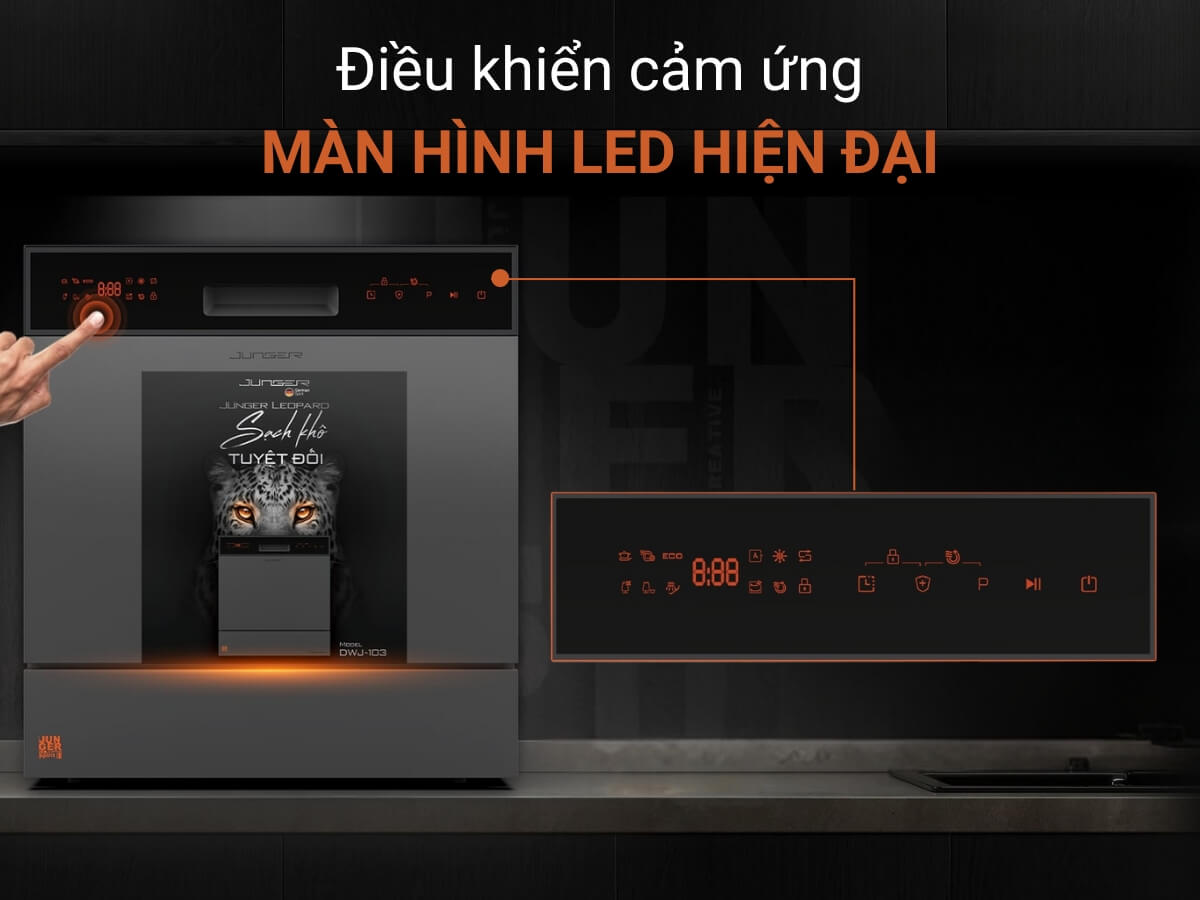 máy rửa chén junger leopard dwj-103