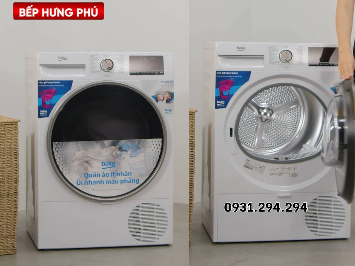 máy sấy beko b3t4319w 9kg