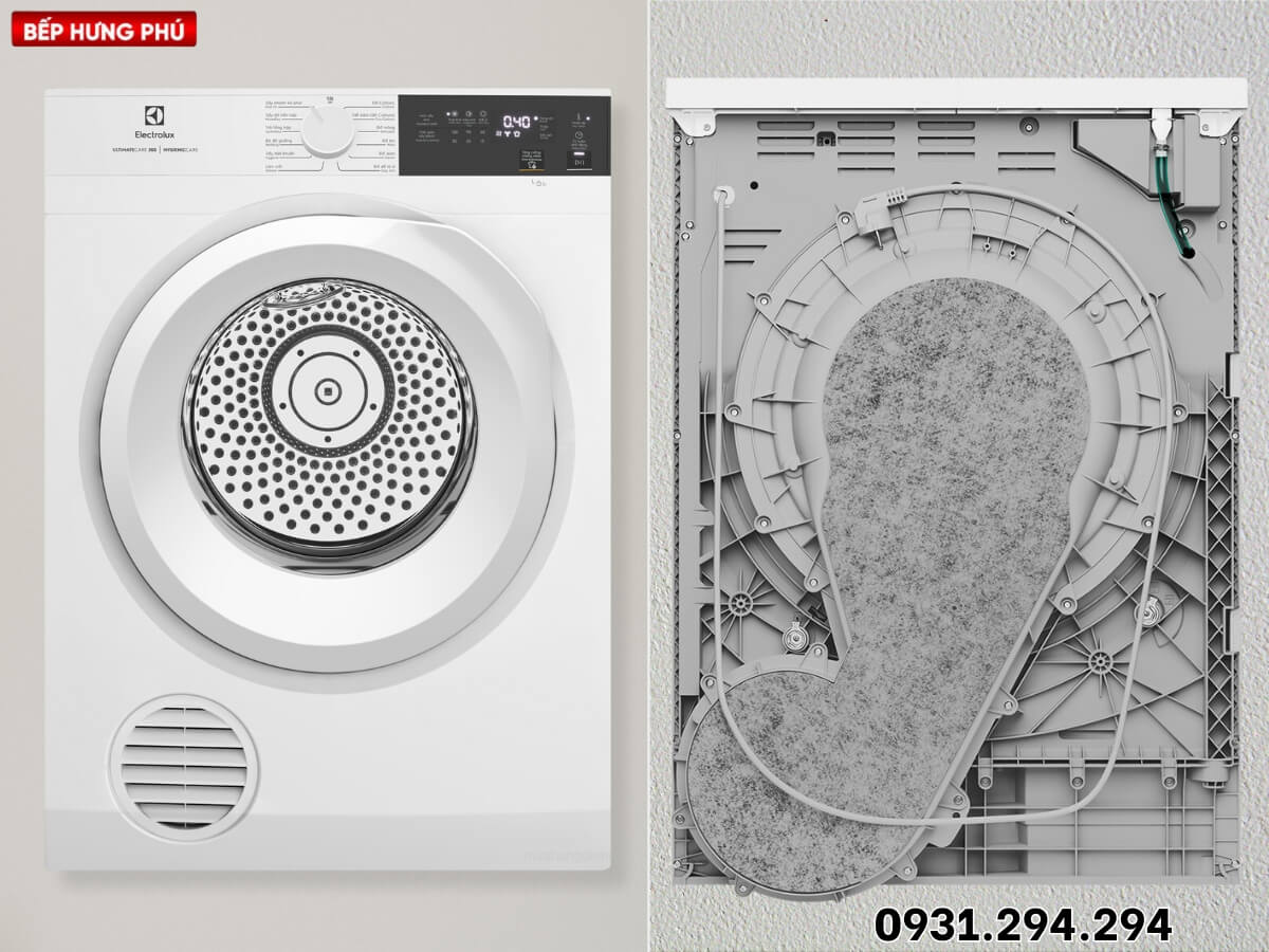 máy sấy electrolux edv904h3wc 9kg