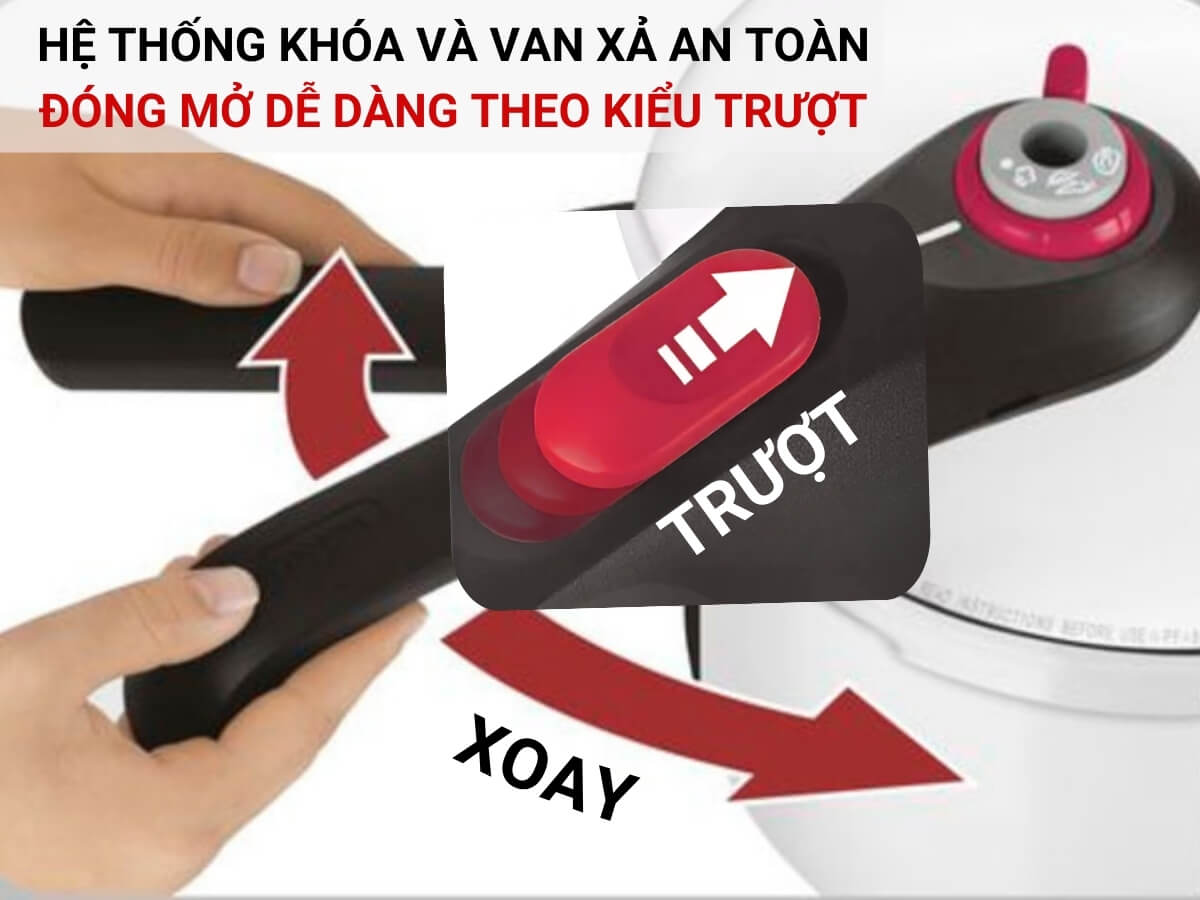 nồi áp suất tefal secure 5 neo p2530750 6l