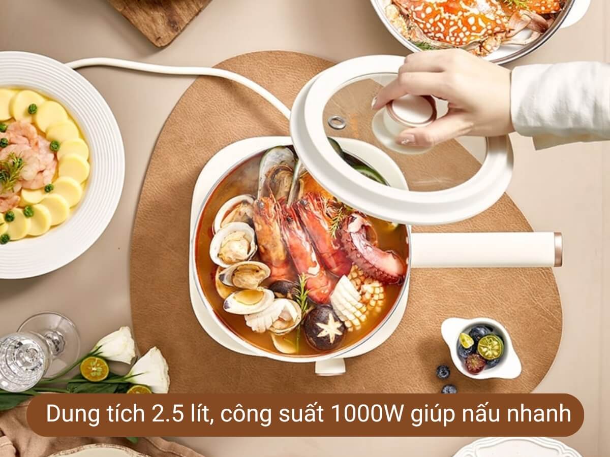 nồi điện đa năng bear sb-nl25l