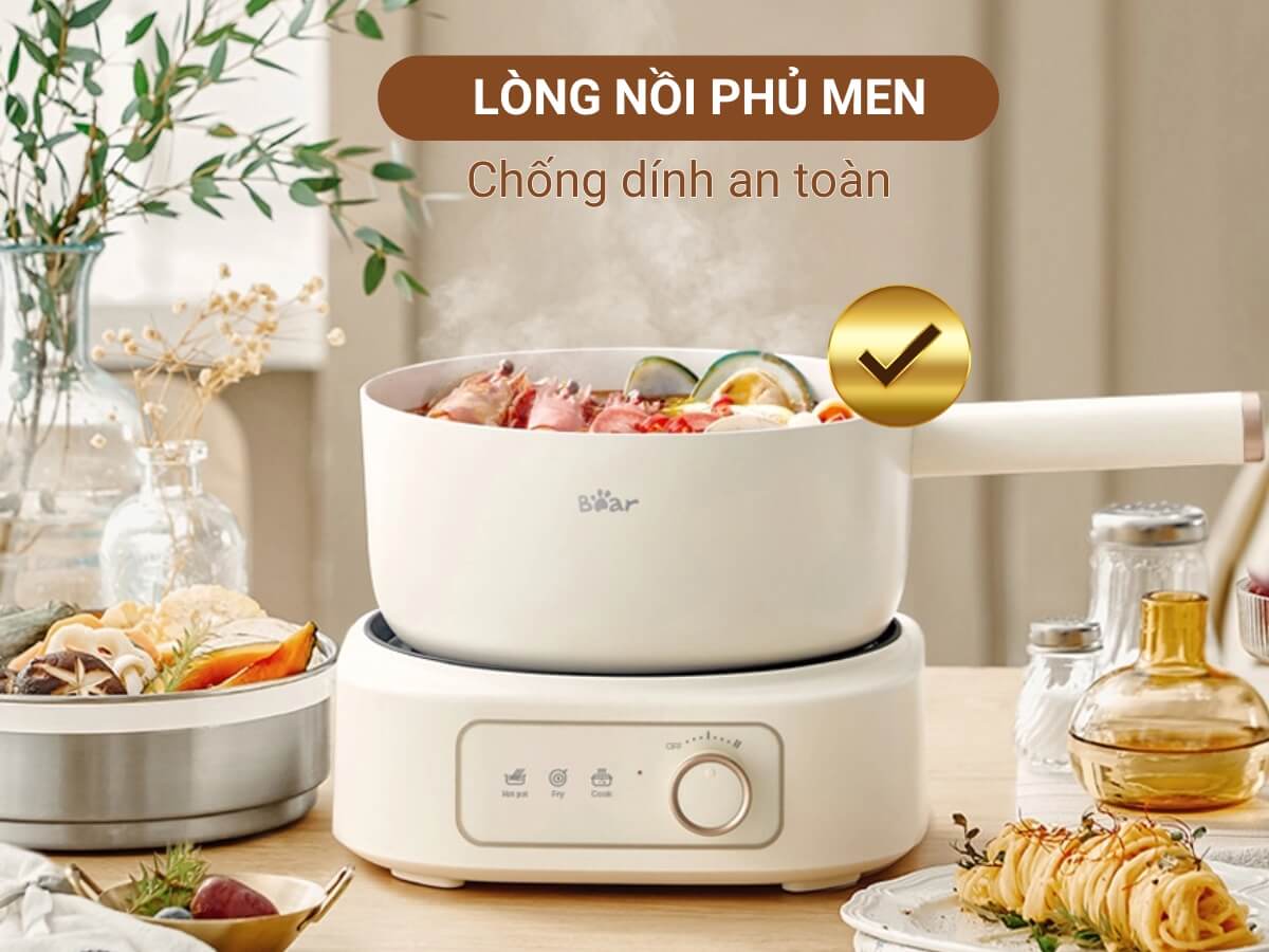nồi điện đa năng bear sb-nl25l