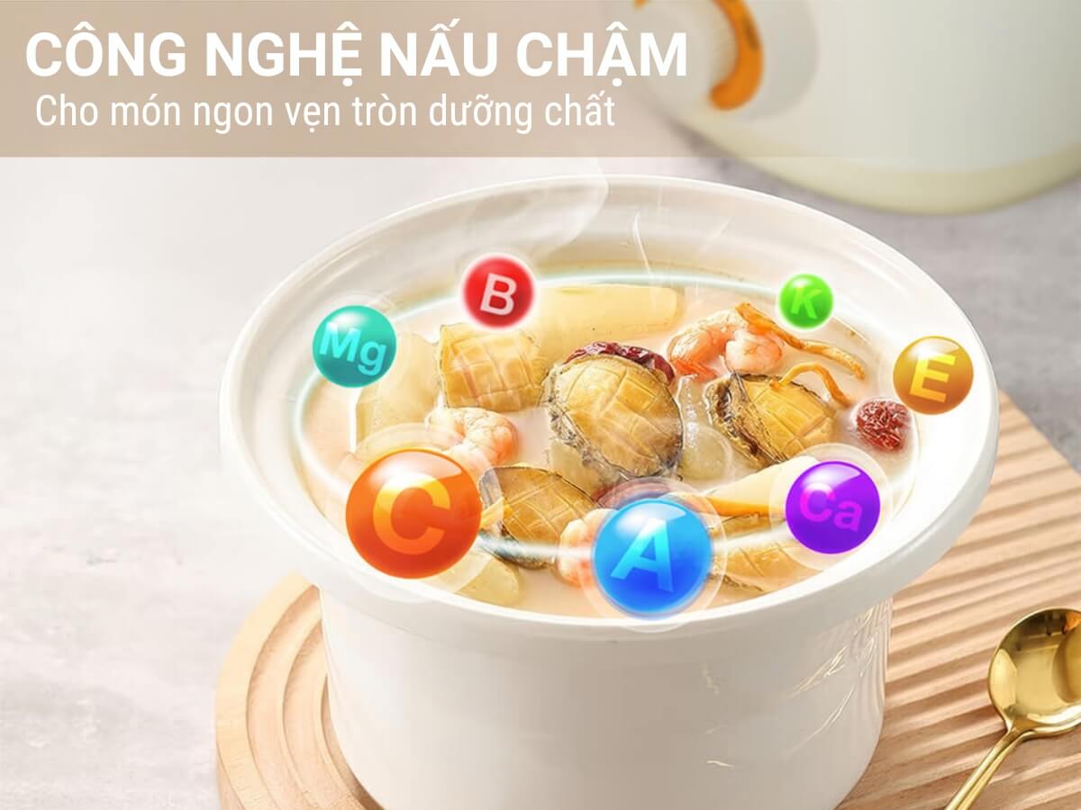 nồi nấu chậm elmich sce-8525