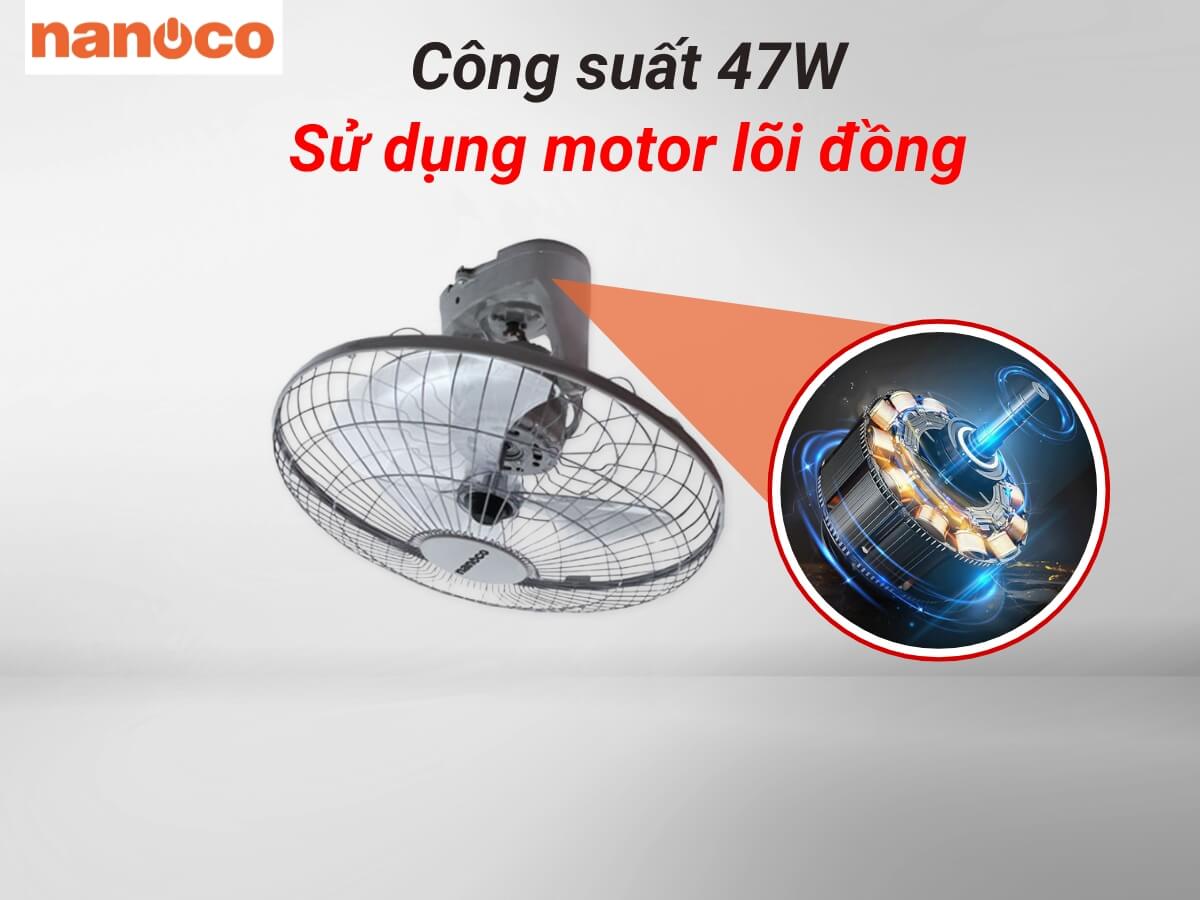 Quạt đảo trần Nanoco NOF1603G-RC
