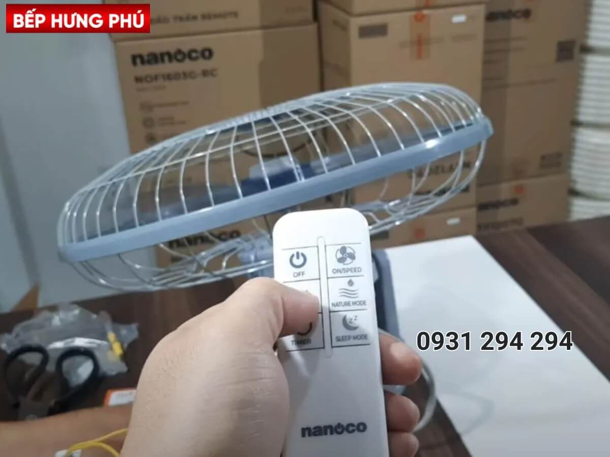 Quạt đảo trần Nanoco NOF1603G-RC
