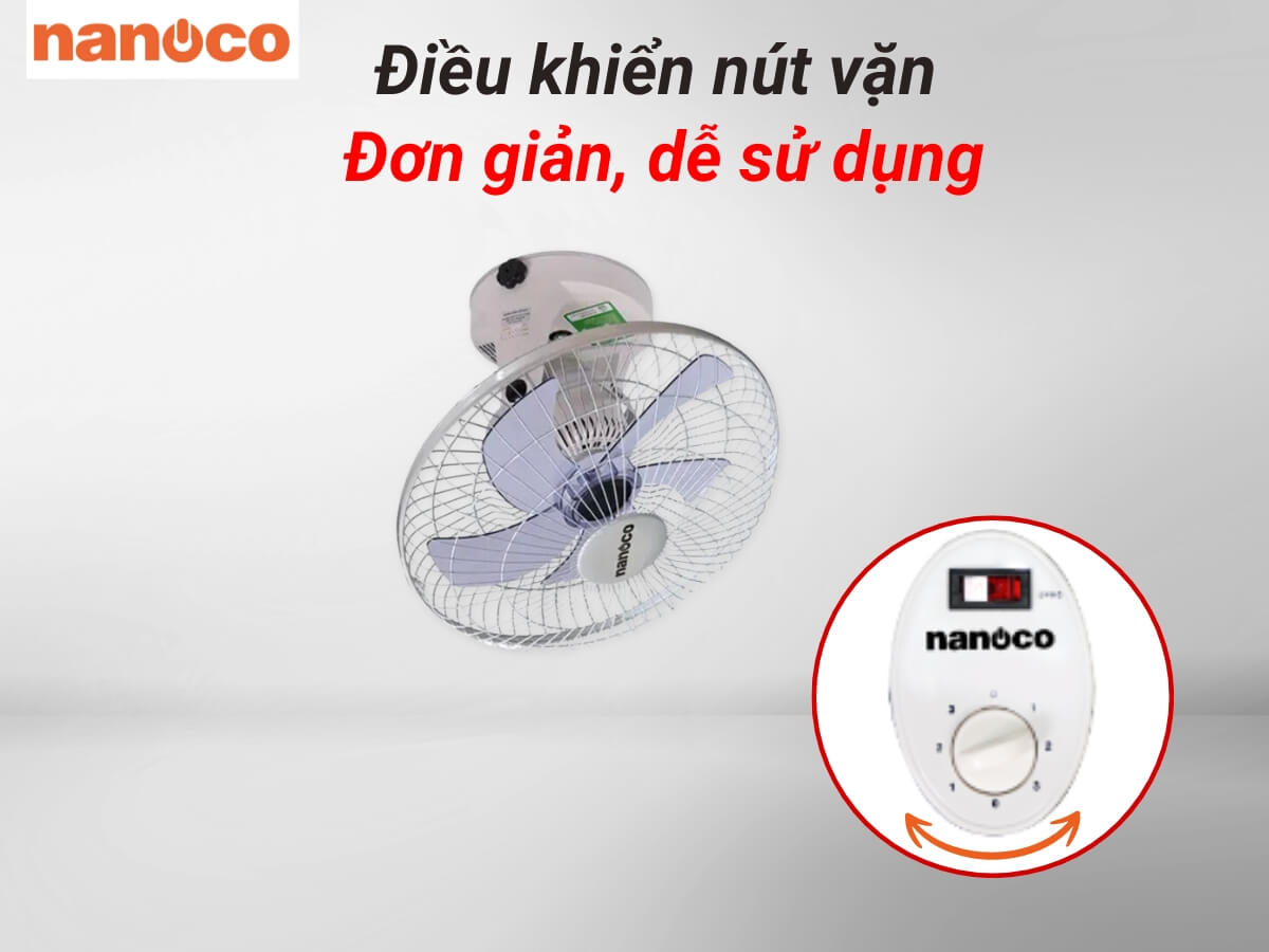 quạt đảo trần nanoco nof1609