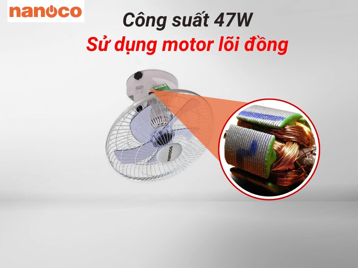 quạt đảo trần nanoco nof1609