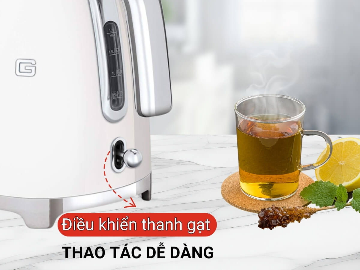 ấm siêu tốc smeg klf03wheu
