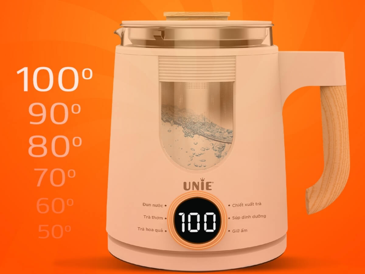 ấm siêu tốc unie uek1081w