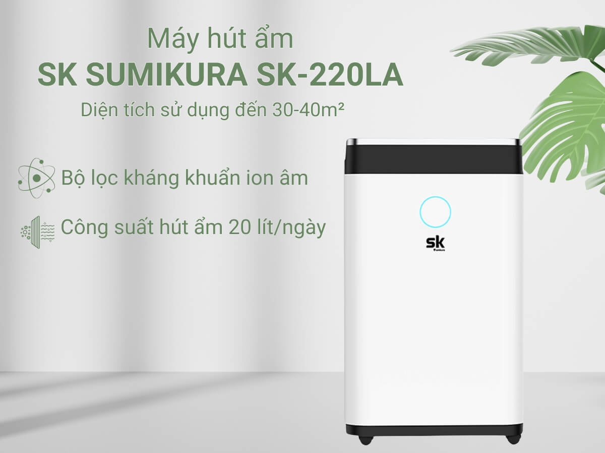 máy hút ẩm sk sumikura sk-220la
