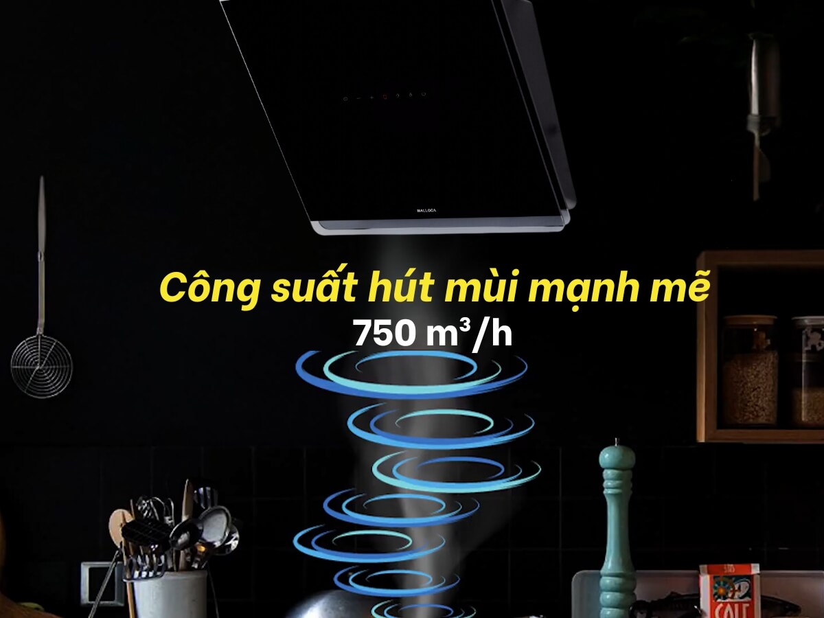máy hút mùi malloca mc 60gt-b