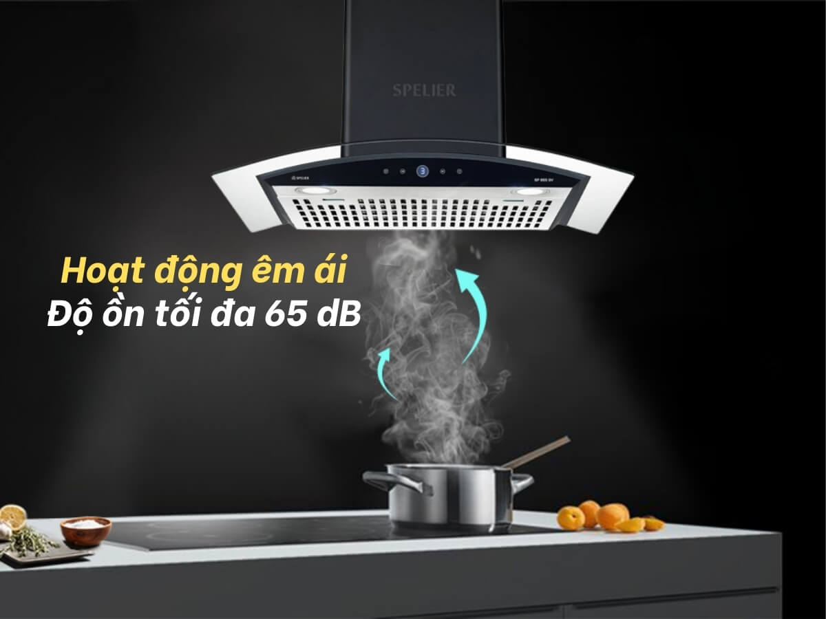 máy hút mùi spelier sp 655 gv