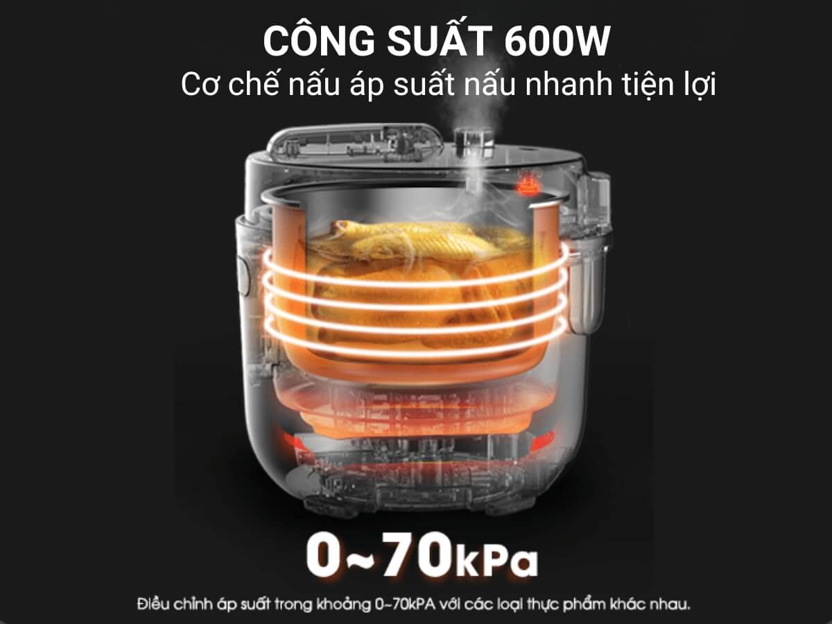 nồi áp suất điện bear sb-as25l