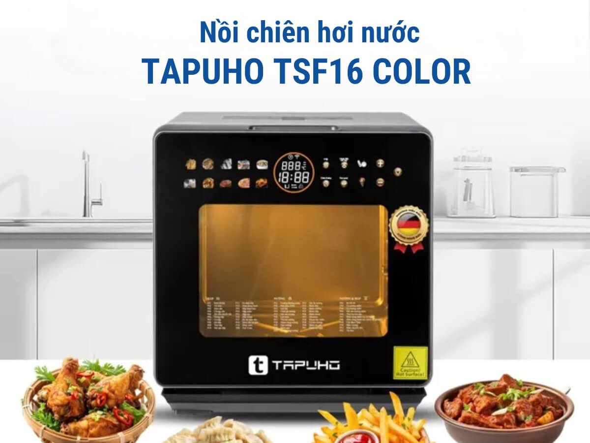 nồi chiên hơi nước tapuho tsf16 color