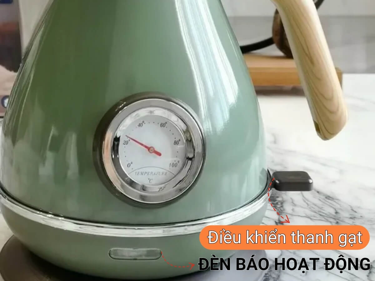 ấm siêu tốc aeg 1.7l (xanh ngọc)