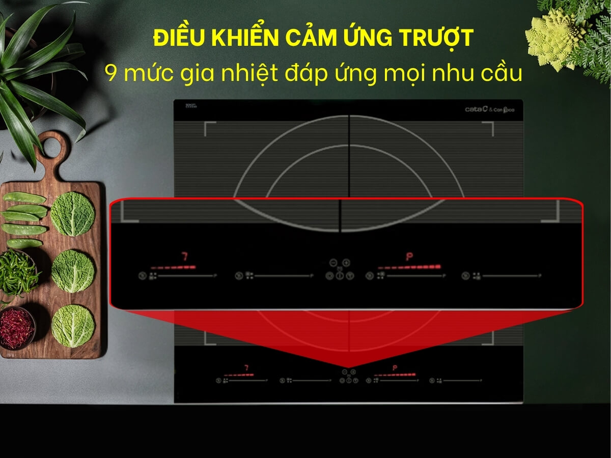 bếp từ cata giga 600 bk