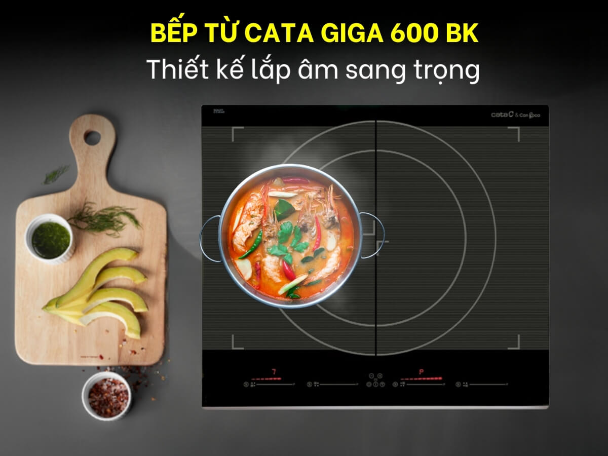 bếp từ cata giga 600 bk
