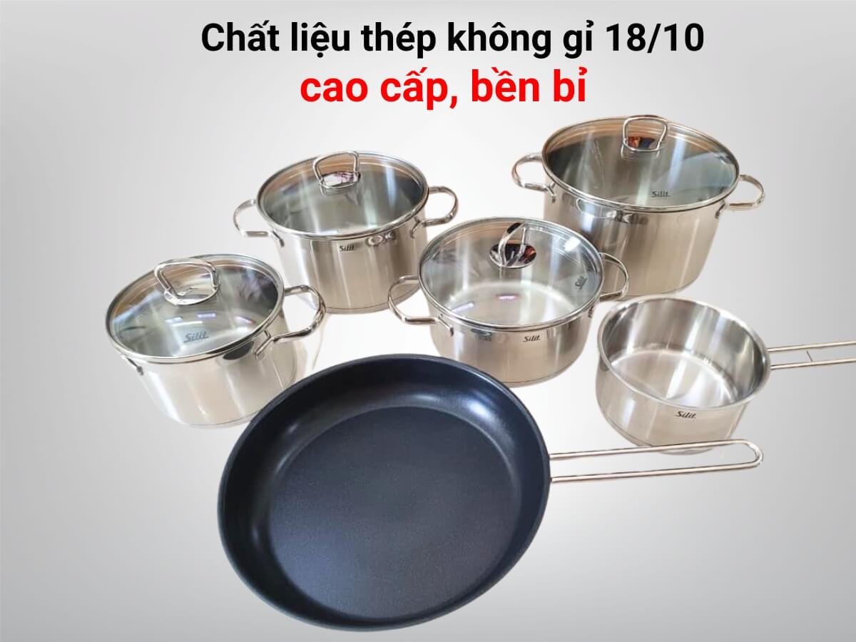 bộ nồi silit scalea 6 món