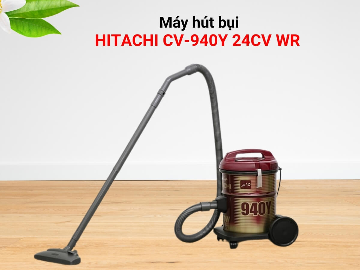 máy hút bụi hitachi cv-940y (đỏ)